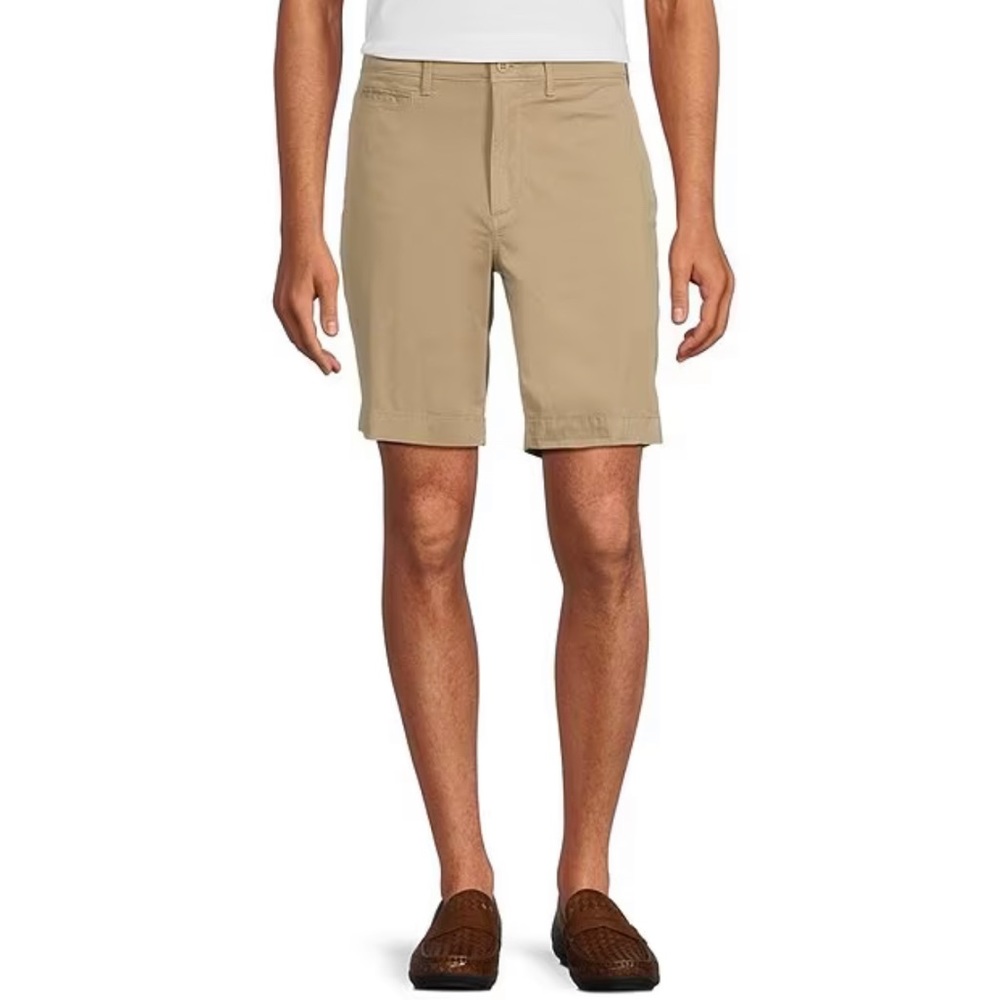 NWT David Cremieux Blue Label Madison Classic Fit Garment-Dyed 9" Chino Shorts